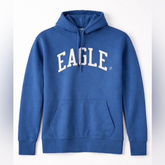 American Eagle Outfitters Other - NWOT-American Eagle Blue Logo Hoodie Size Small